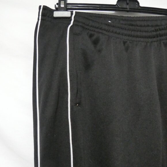 PUMA | xl - extra large | Black Exercise - Running Pants | White Stripe Sides - Picture 3 of 16